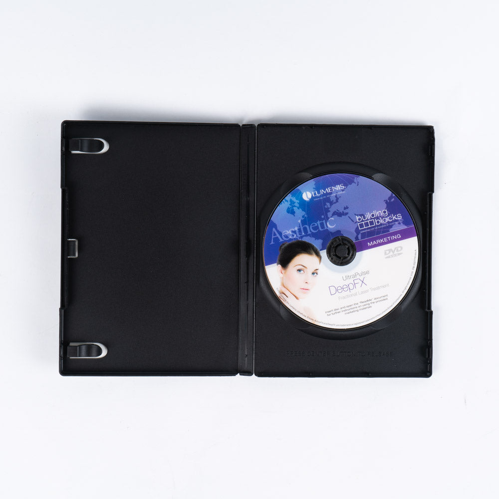 2008 Lumenis Ultrapulse DeepFX Laser system Provider Marketing Data DVD