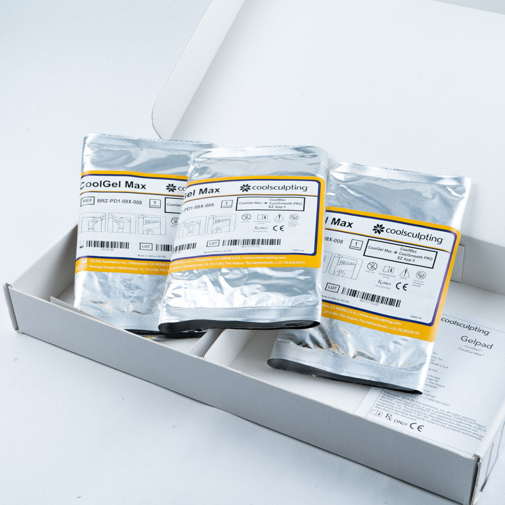 Coolsculpting CoolGel Max CoolSmooth Pro OPEN BOX of 3 - BRZ-PD1-08X-008