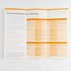 Ultherapy Ulthera - "What to Expect After Treatment" Patient Take home Brochure (Qty 123)