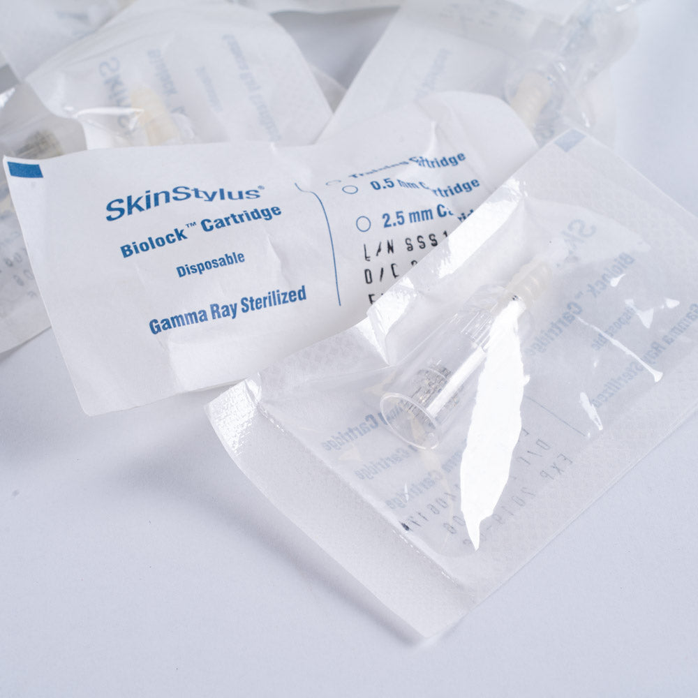 SkinStylus GOLD Biolock 1 Microneedling Cartridge Micro Needles Sterile Lot