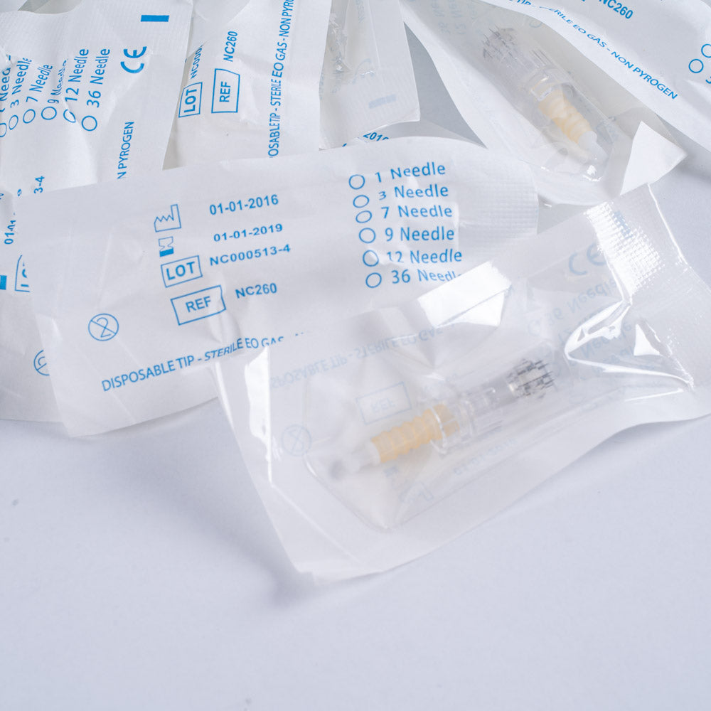 Simply Skin Microneedling Pen - Replacement 12 Needle Tips - NC260 - LOT OF 18