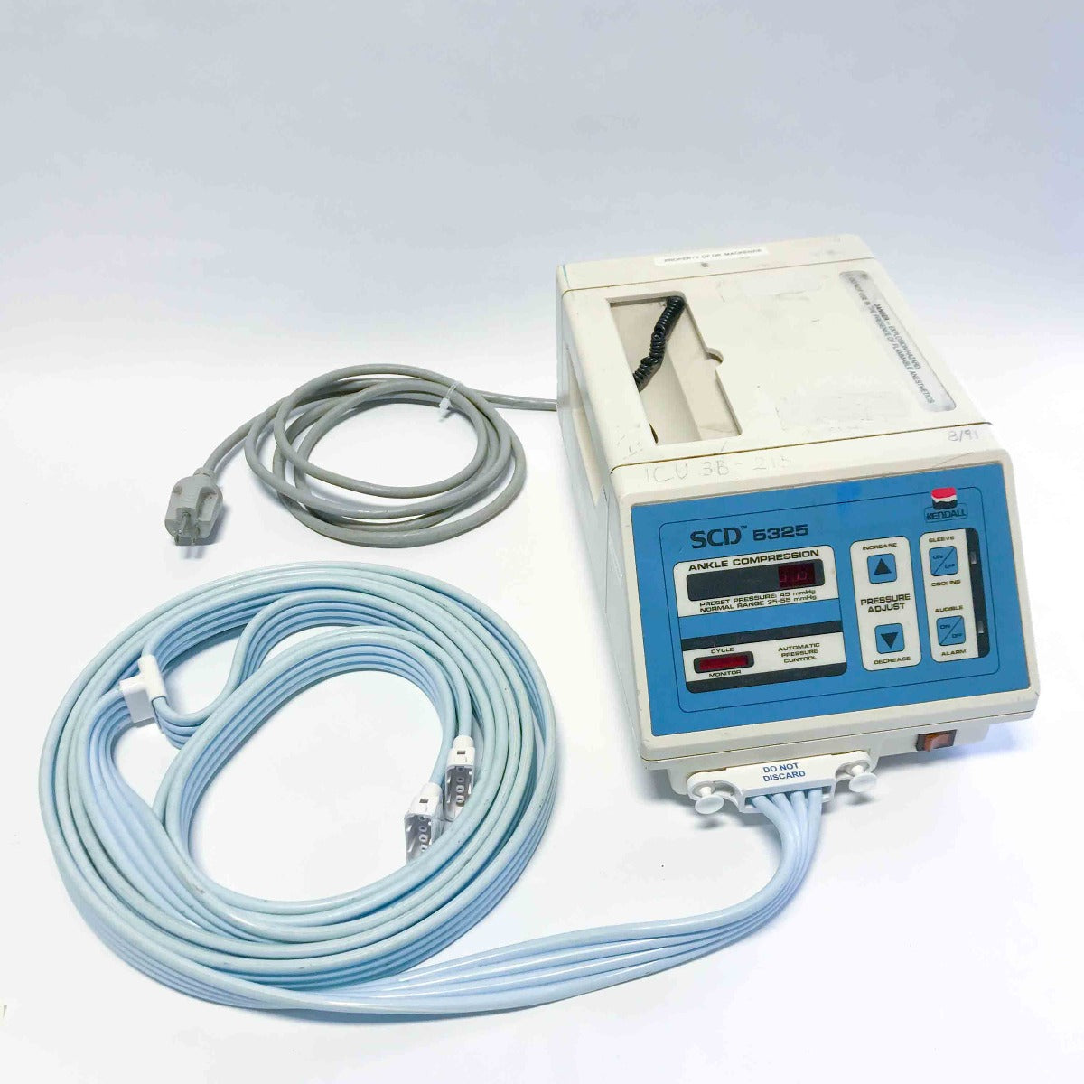 KENDALL SCD 5325 Vascular Sequential Compression Therapy Pump - SN:02676