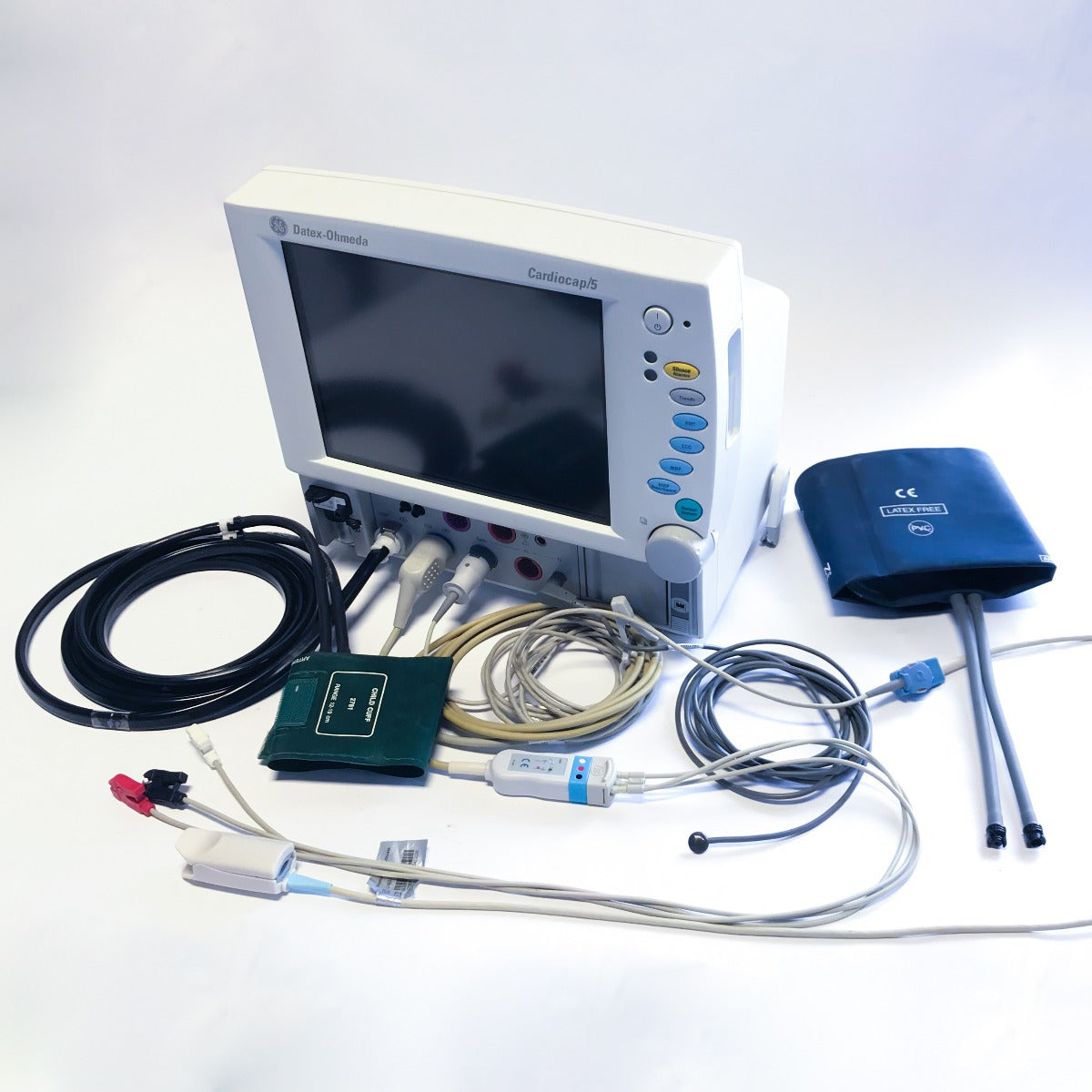 2005 Datex-Ohmeda Cardiocap/5 Patient Monitoring System - 6051-000-0164..01