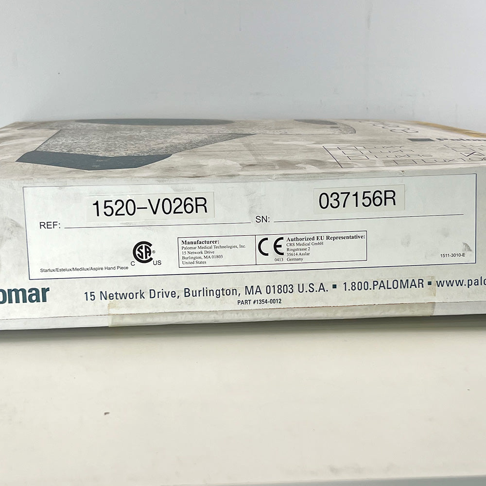 Palomar StarLux 300 / 500 LuxV Handpiece Cynosure Factory Refurbished 037156R (0 Shots)