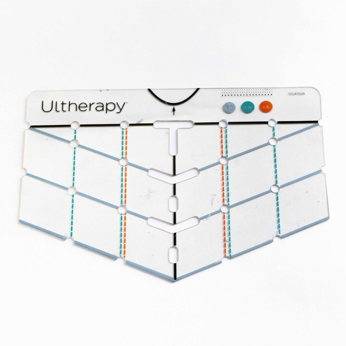 Ulthera Ultherapy Chest Treatment Marking Stencil with Instruction Sheet - 1004152A