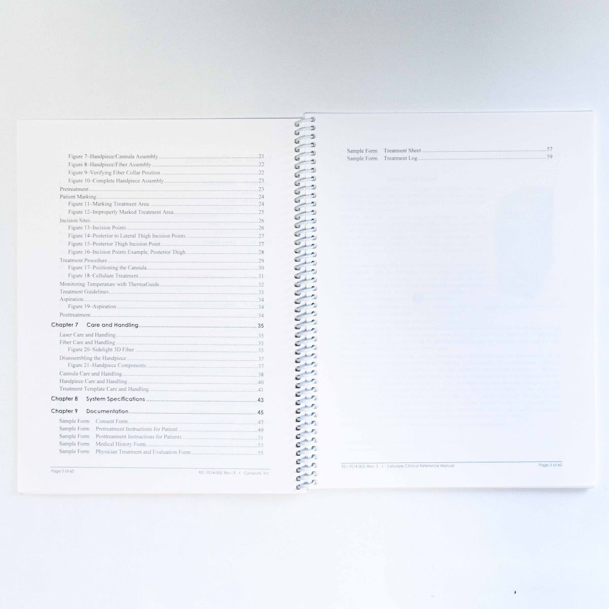 Cynosure CELLULAZE Clinical Reference Manual - Cellulite Reduction Workstation