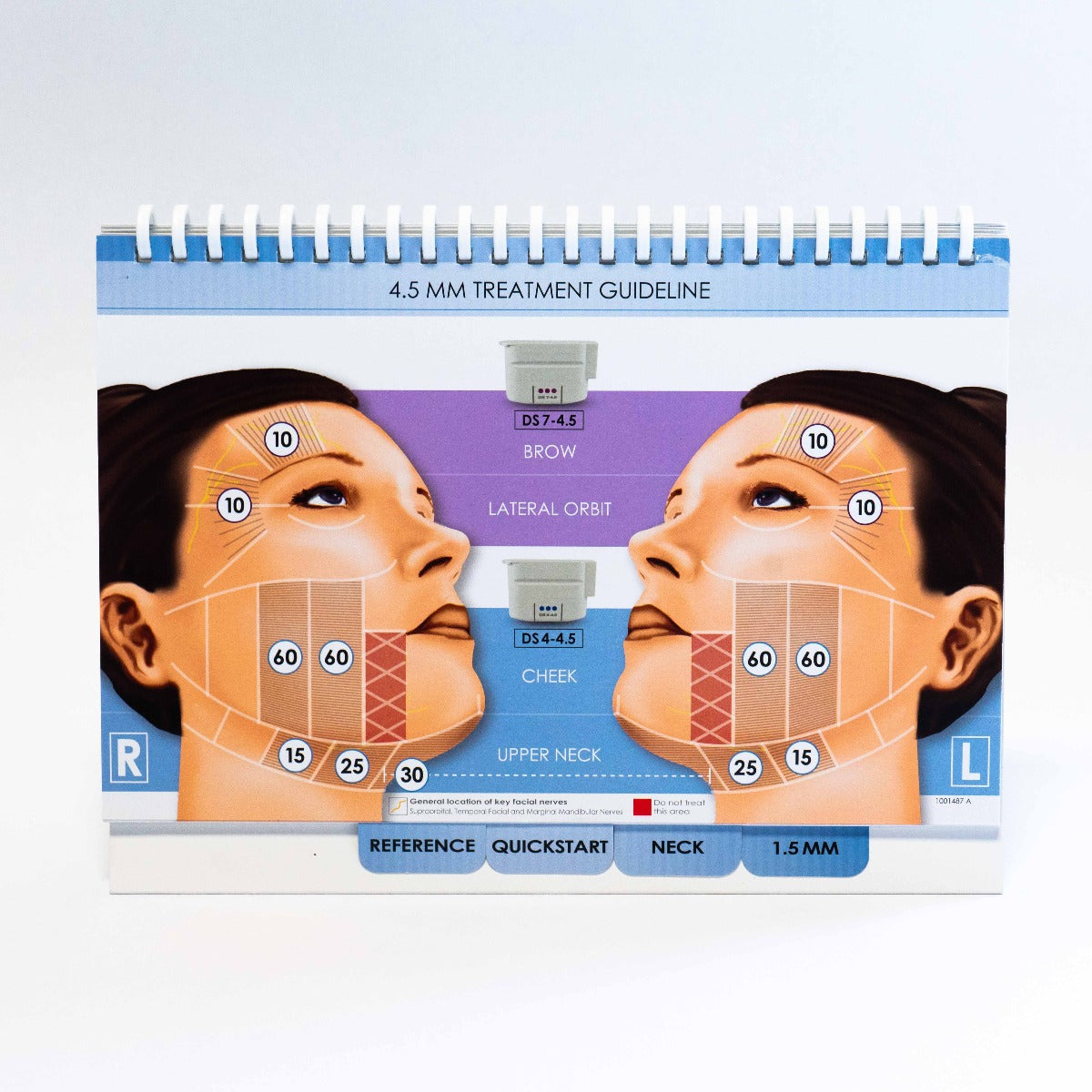Ulthera Ultherapy Face & Neck Treatment Guideline Prop up Patient information