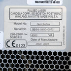 Candela GentleMax Hair Removal Laser w/ 1.5-3 mm & 6-18mm Handpieces Gentle Max