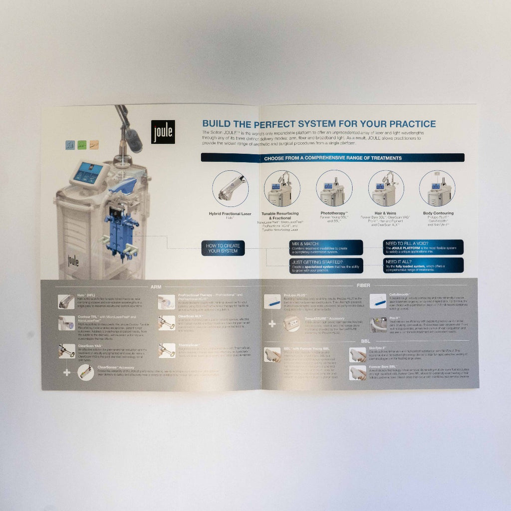 Sciton Joule - 2014 System Overview information Marketing Booklet - 2600-029-04