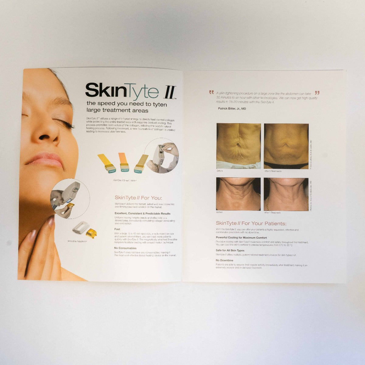 Sciton - Skin Tyte II - 2011 System Information Marketing Booklet - 2600-029-02