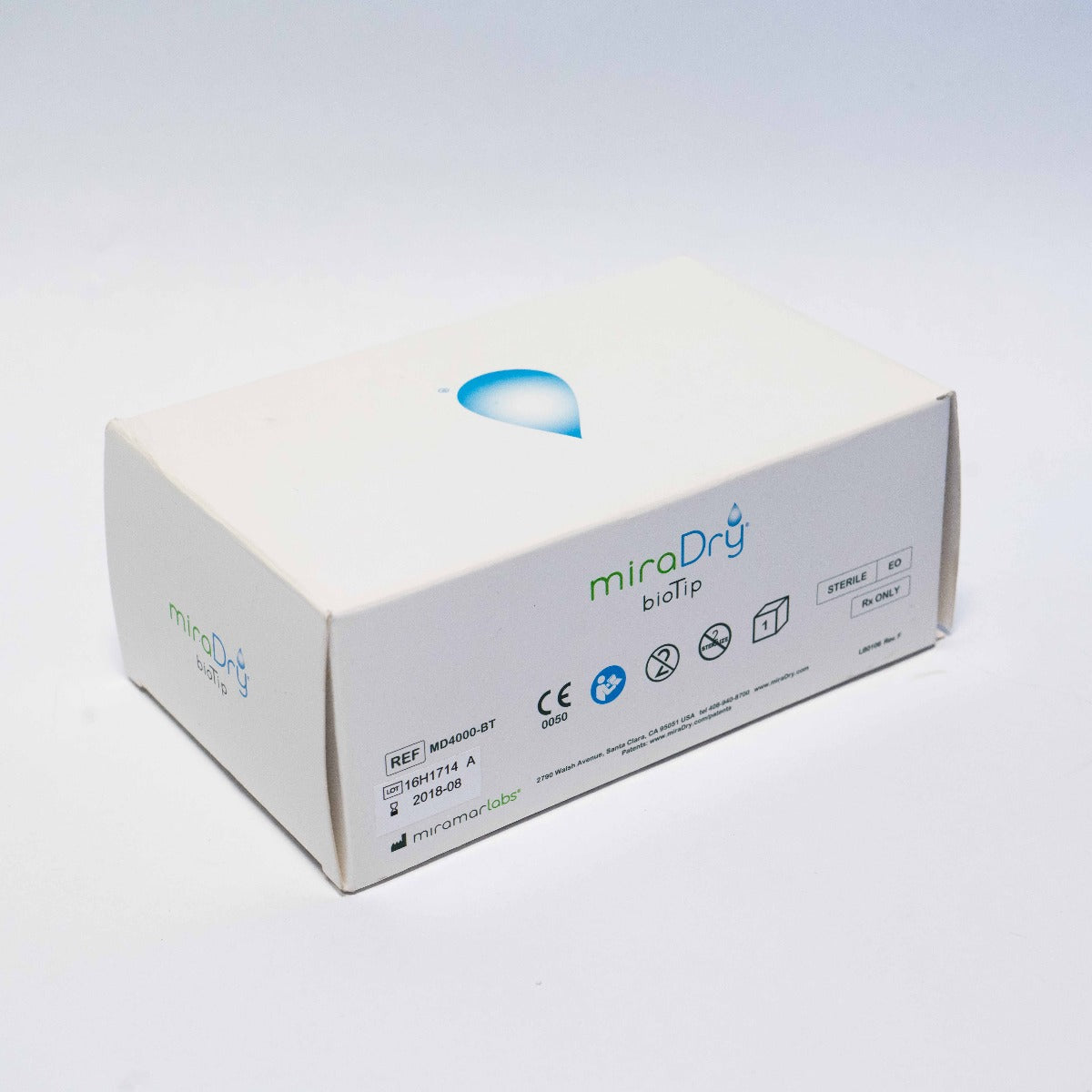 MiraDry BioTip MD4000-BT System Mira Dri Dry Bio Tip Hyperhidrosis - MiramarLabs