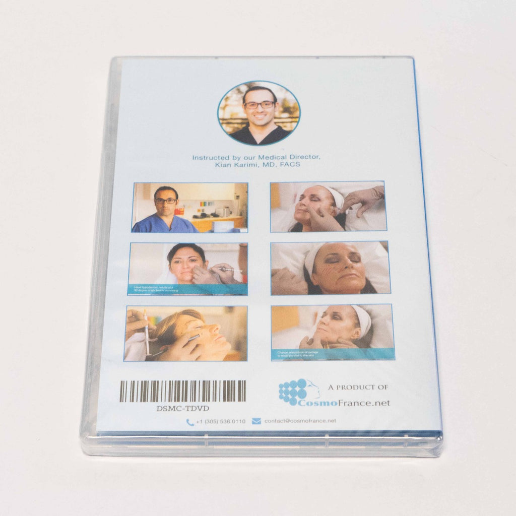 DermaSculpt - TRAINING DVD - The Flexible Cannula For Painless Filler Injections