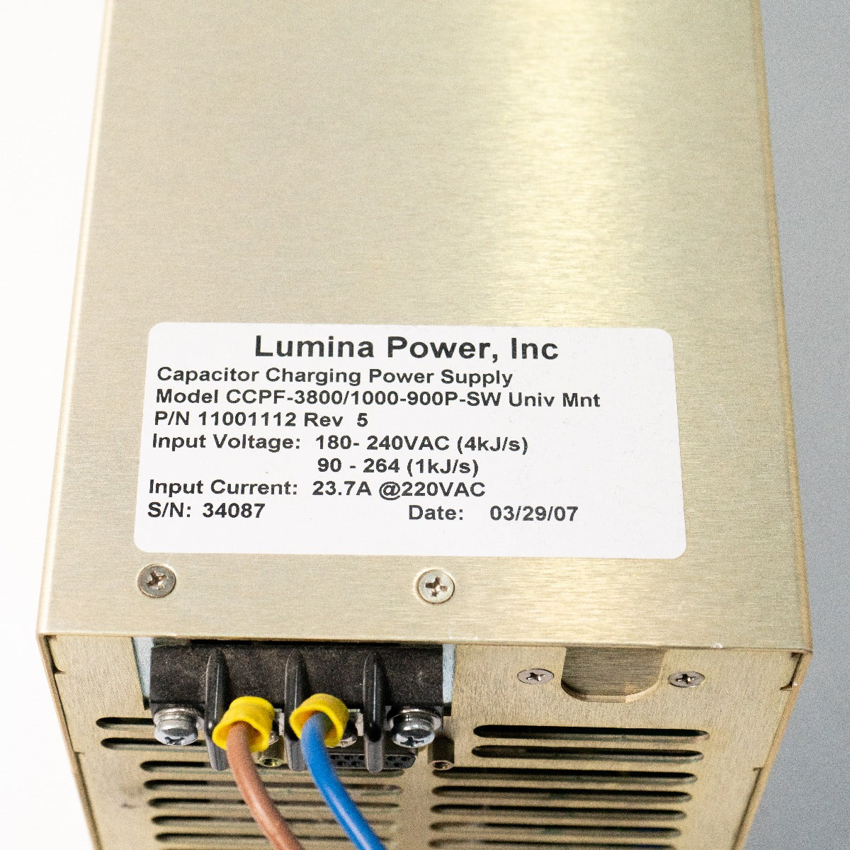 Cynosure Apogee Elite / Affirm POWER SUPPLY UNIT * P/N: 11001112 * Refurbished