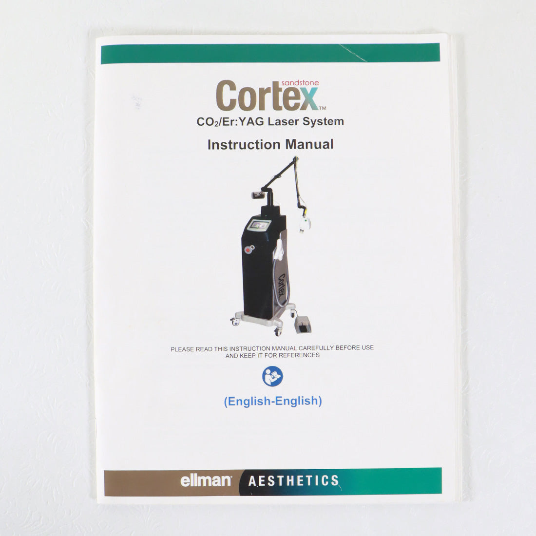 Ellman Sandstone Cortex CO2/ErYAG Laser System Instruction Manual DIM-50-67 REVB