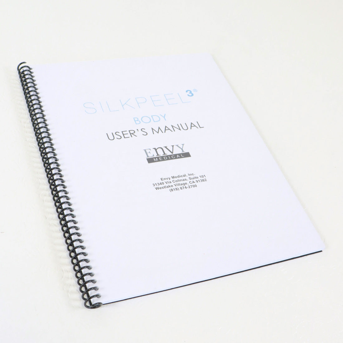 Envy Medical SilkPeel 3 Body User Manual Guide RCA-DOC-0221