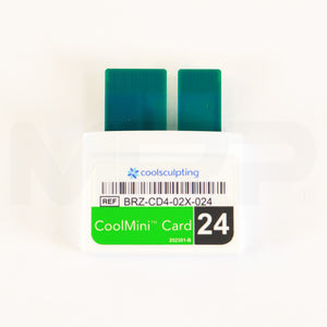 Zeltiq CoolSculpting CoolMini Card BRZ-CD4-02X-024 x17 Cycles