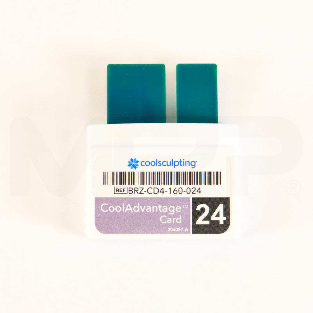 Zeltiq CoolSculpting CoolAdvantage Purple Card BRZ-CD4-160-024 1x Cycles