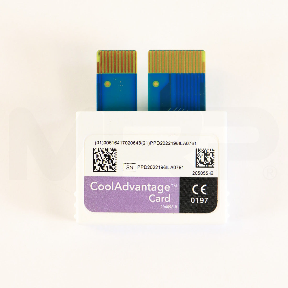 Zeltiq CoolSculpting CoolAdvantage Purple Card BRZ-CD4-160-024 1x Cycles Back