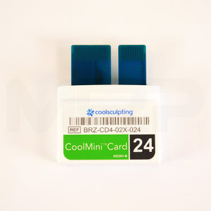 Zeltiq CoolSculpting CoolMini Card BRZ-CD4-02X-024 x2 Cycles