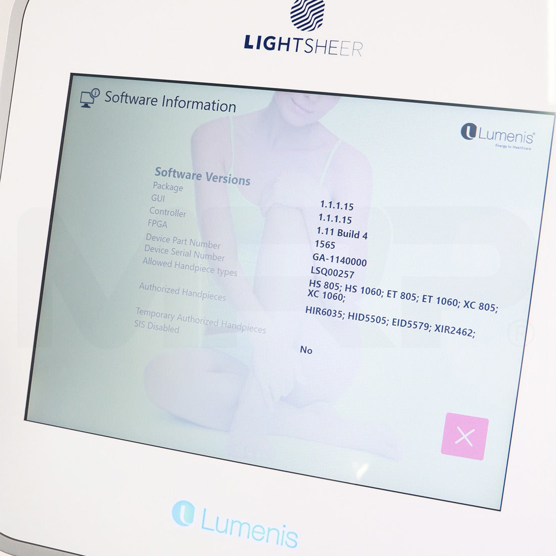 2021 Lumenis LightSheer Quattro Diode Laser Hair Removal System