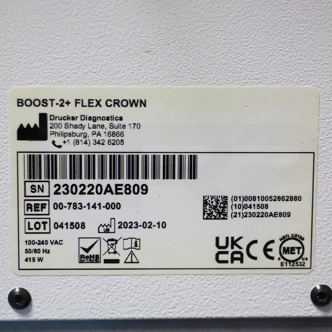 2023 Crown Aesthetics ProGen PRP Boost -2+ Flex Crown Device