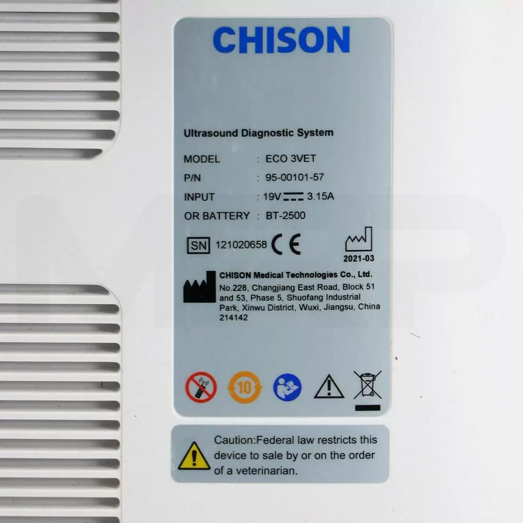 2021 Chison Eco 3 Vet Ultrasound Diagnostic System