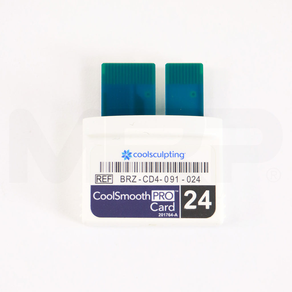 Zeltiq CoolSculpting CoolSmooth PRO Card BRZ-CD4-091-024 x22 Cycles