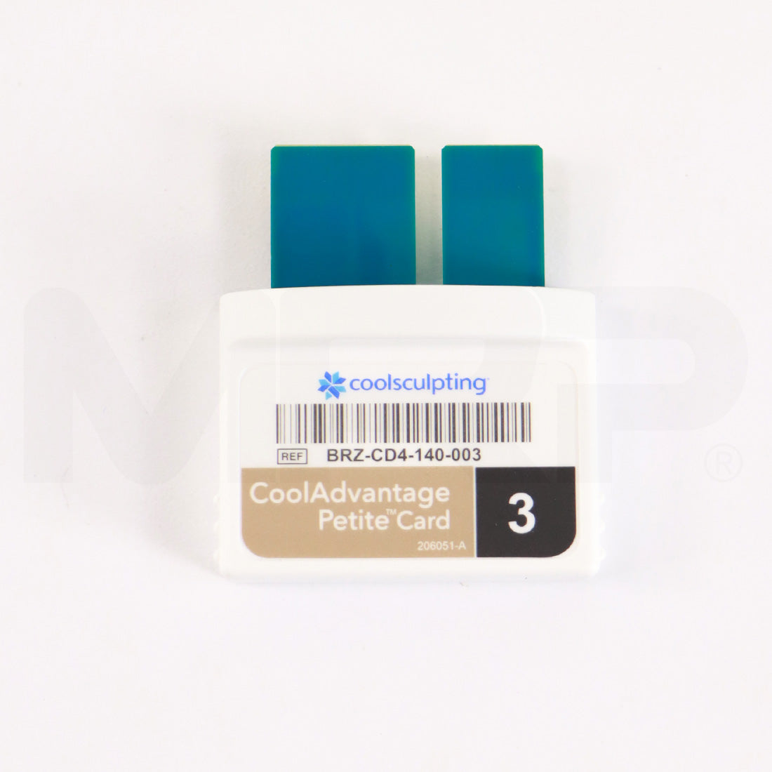 Zeltiq CoolSculpting CoolAdvantage Petite Card BRZ-CD4-140-003 3x Cycle
