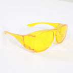 Dusa Blu-U Clinical Glasses Orange Clinician Goggles D1003 2pk