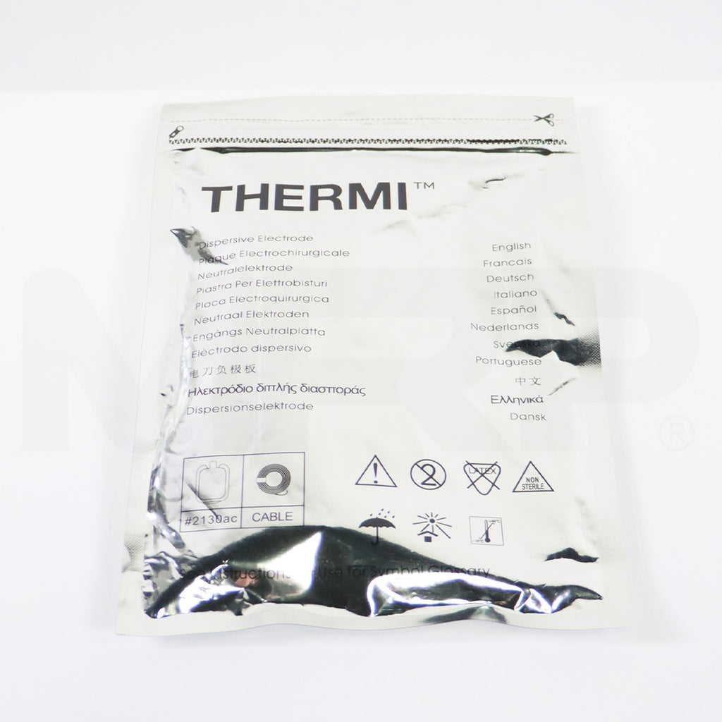 Thermi Dispersive Electrode Disposable Grounding Pad EXP 10/14/2025