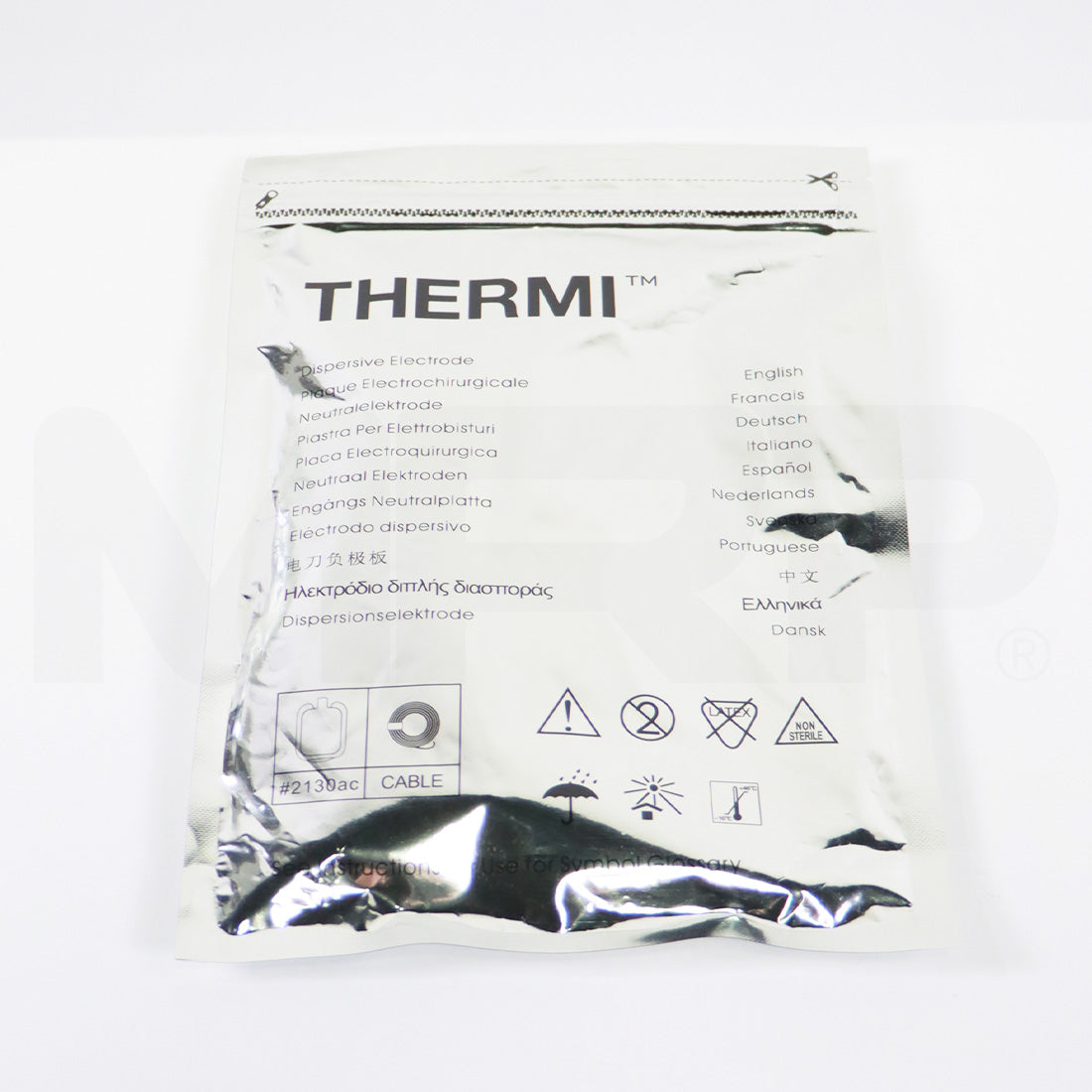 Thermi Dispersive Electrode Disposable Grounding Pad EXP 10/14/2025