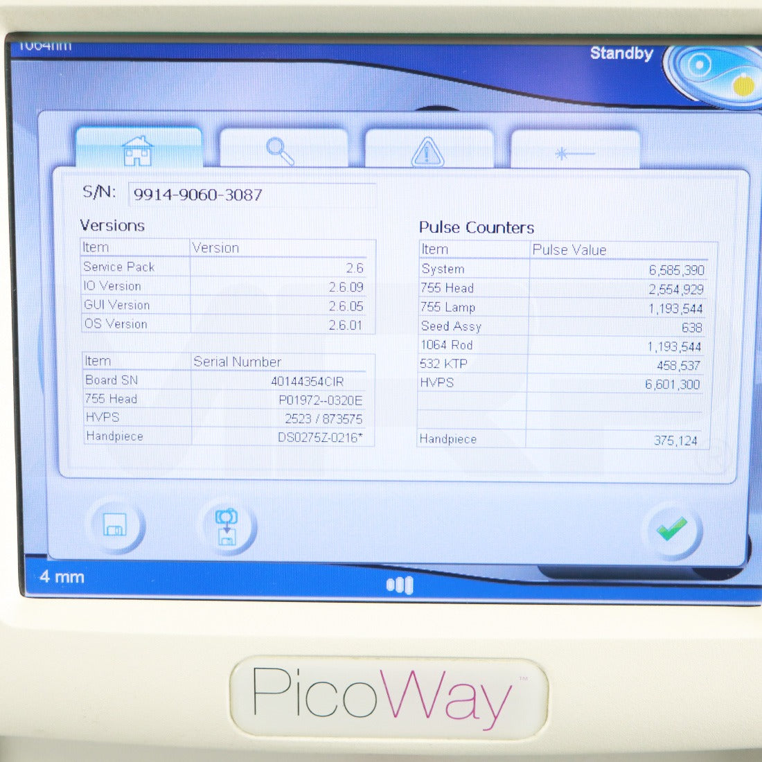 2015 Candela PicoWay Picosecond Laser Tattoo Removal System