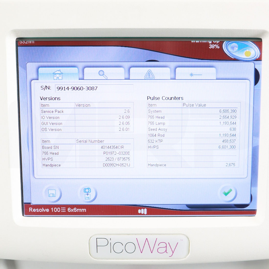 2015 Candela PicoWay Picosecond Laser Tattoo Removal System