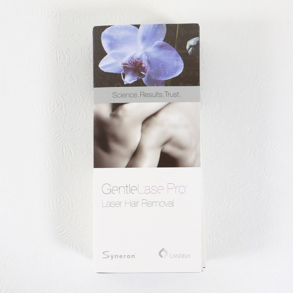 Syneron Candela GentleLase Pro Hair Removal Brochure 0920-16-0116 Rev B 50pk