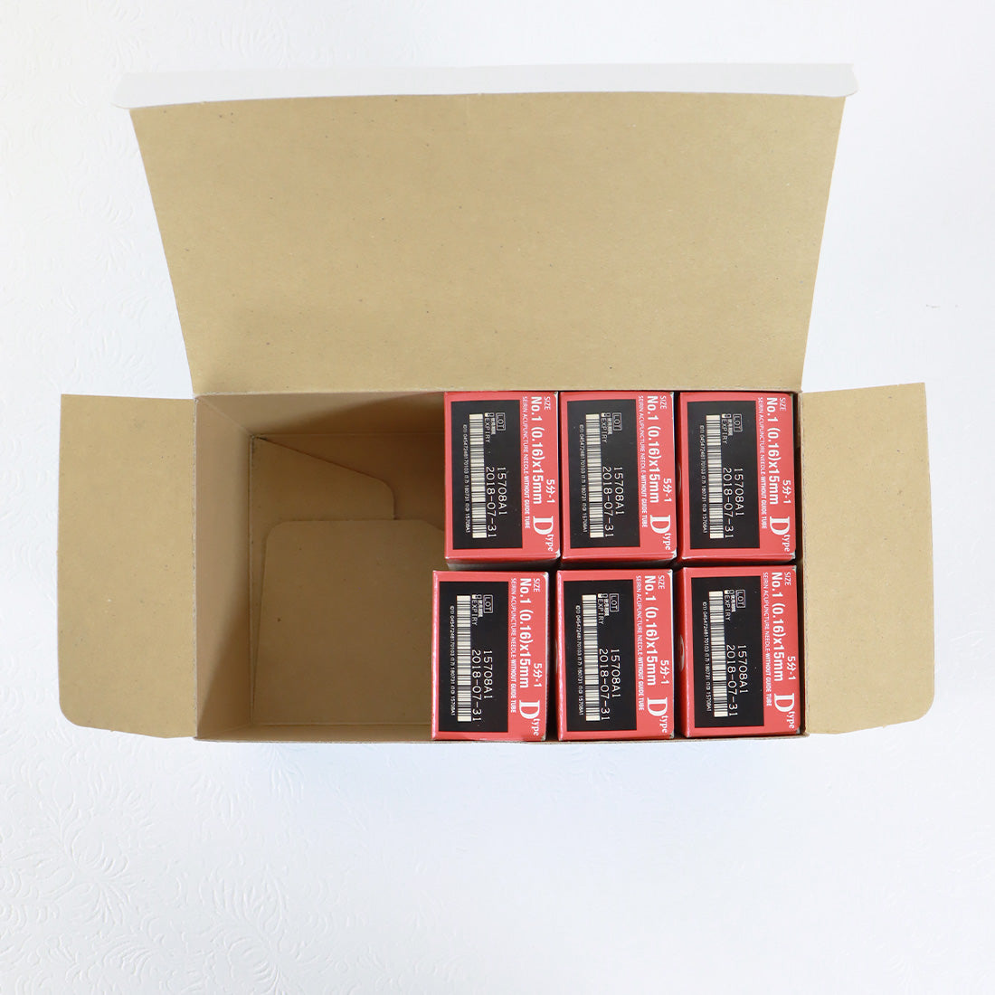 Seirin Type D Acupuncture Needles .16x15mm Expired 2018 (x600pcs)