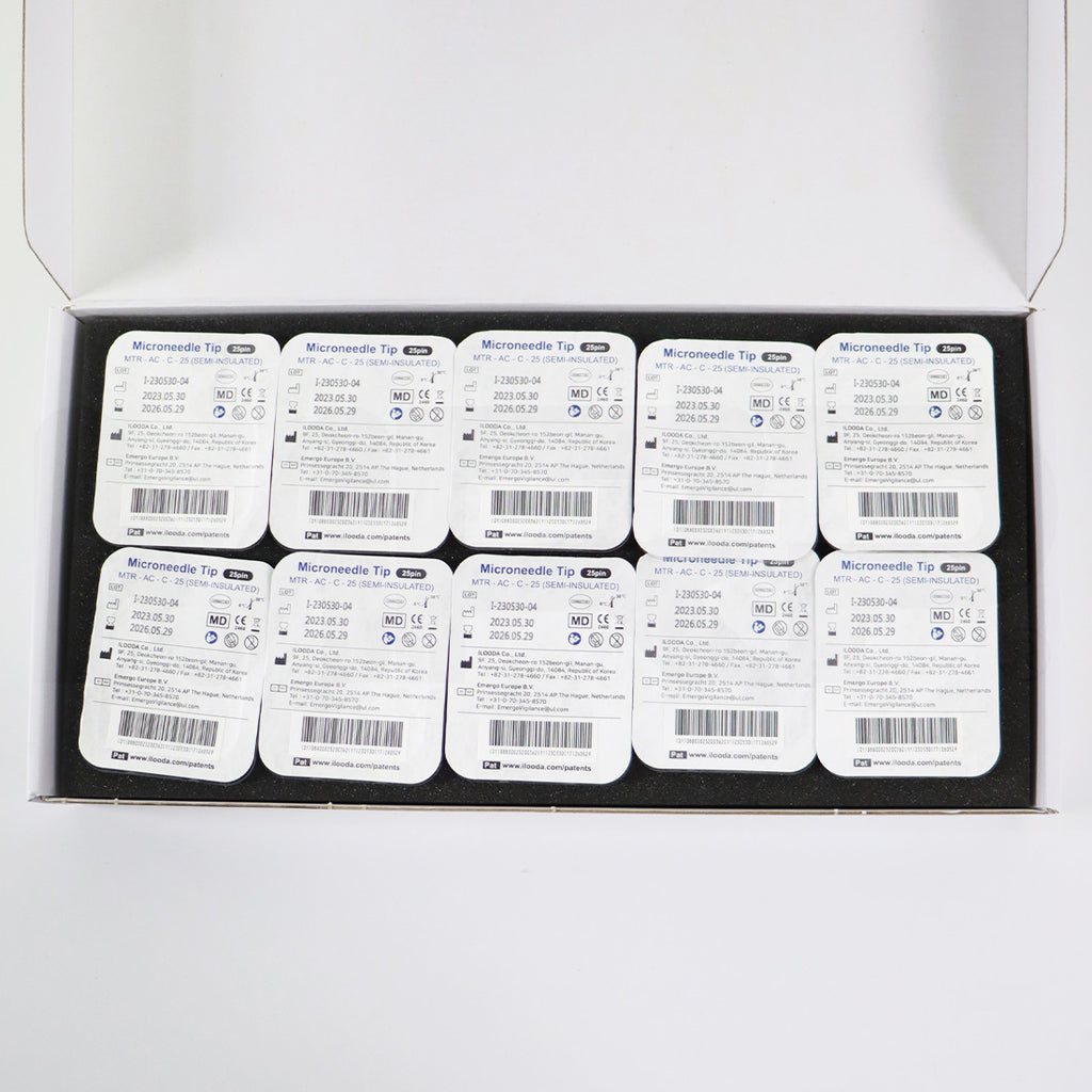 ilooda SecretRF Micro-Needle Tip MTR-AC-C-25 Semi-Insulated EXP 05/2026 10pk