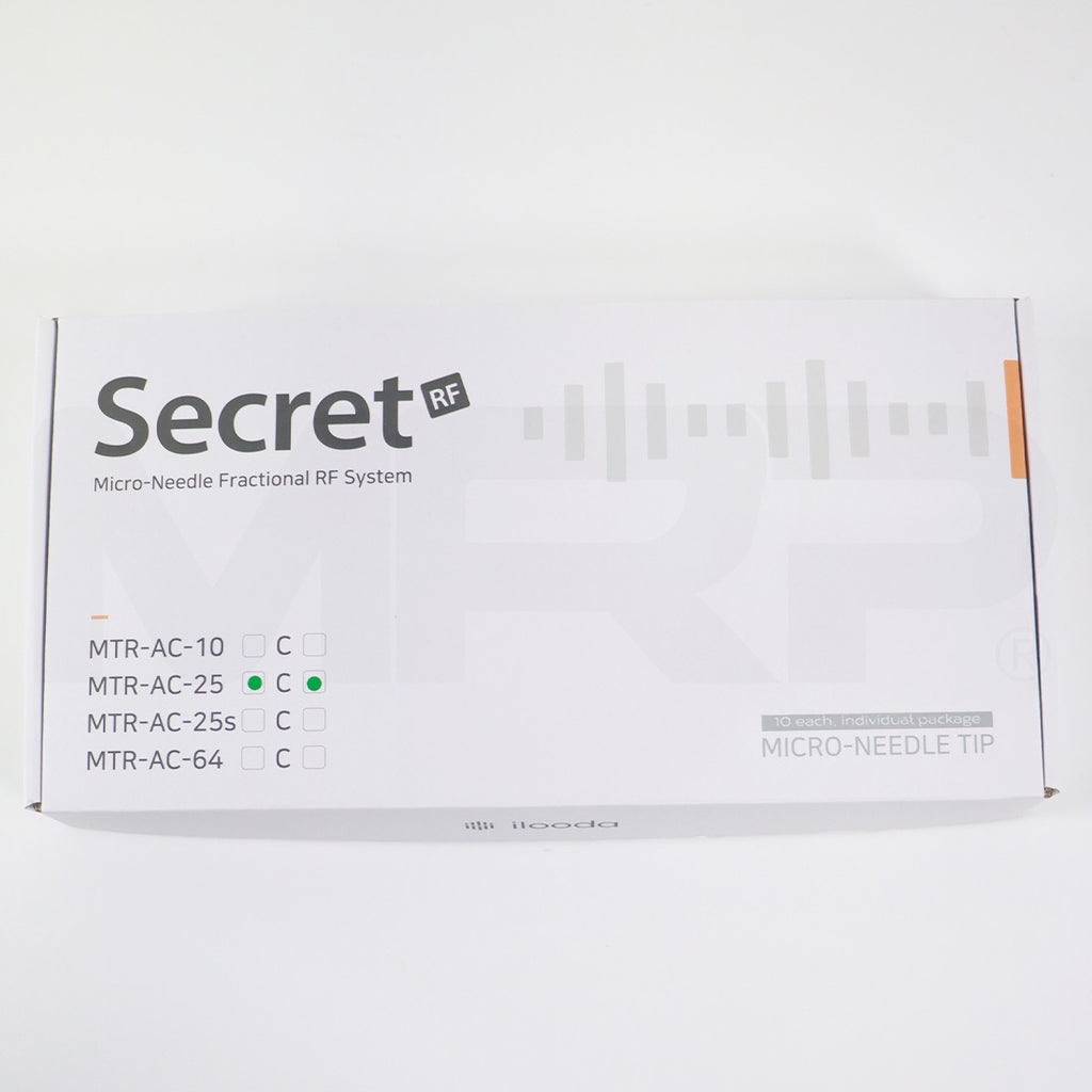 ilooda SecretRF Micro-Needle Tip MTR-AC-C-25 Semi-Insulated EXP 05/2026 3pk