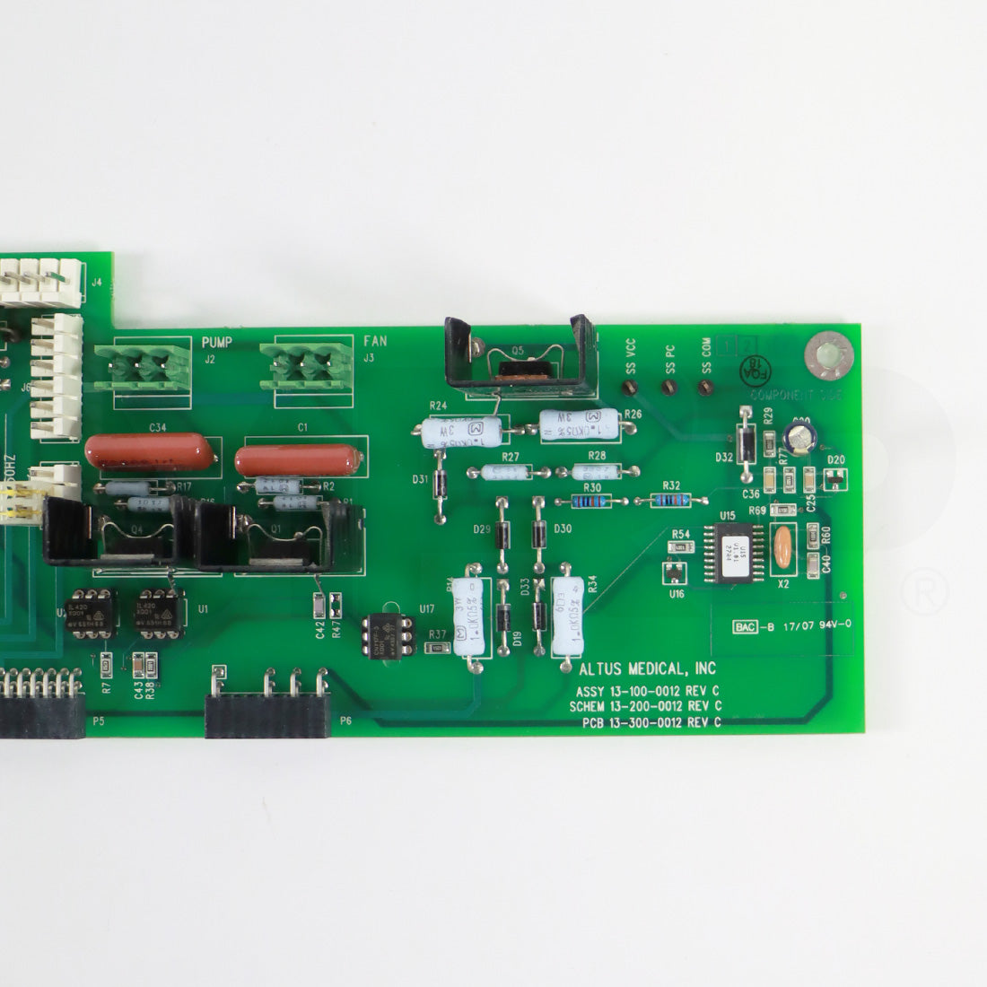 Cutera Xeo Laser Control Board Green 13-300-0012 Electrical PCB Parts As-Is