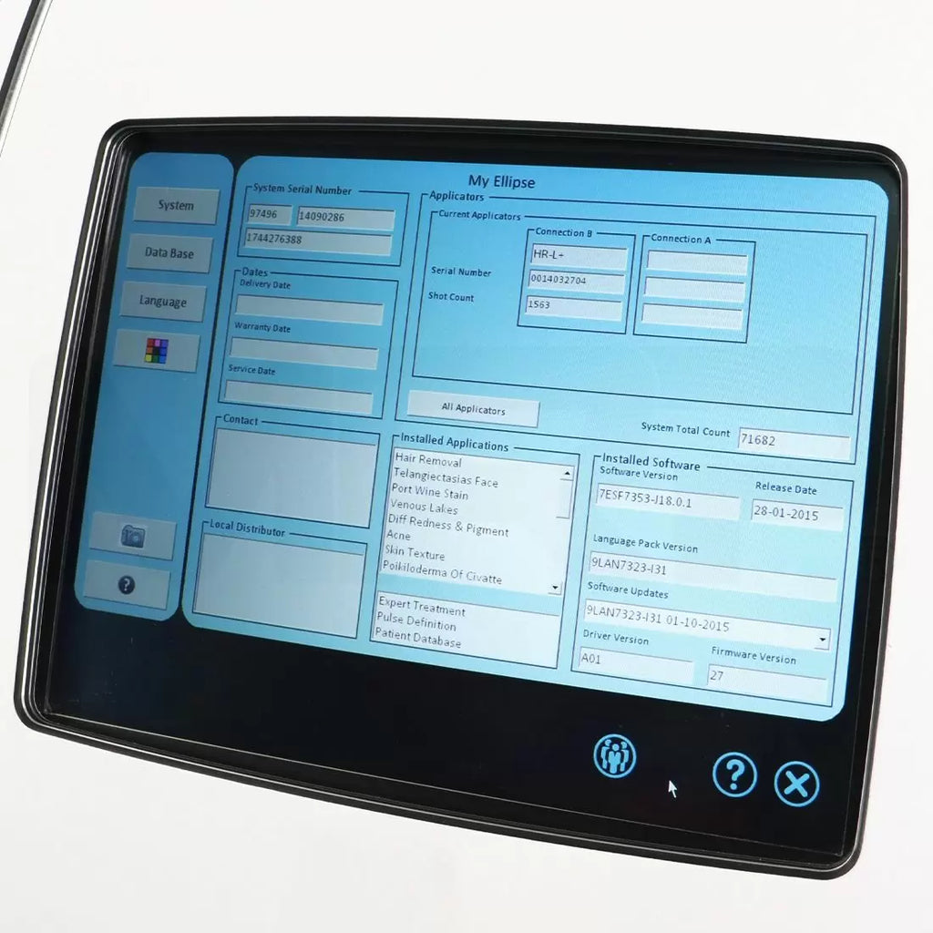 2014 Candela Nordlys Ellipse MultiFlex+ IPL & Laser Skin Treatment System