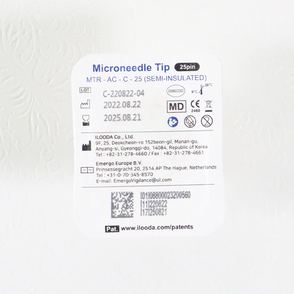 Cutera Secret RF MircoNeedle Tip 25-Pin Semi-Insultated MTR-AC-C-25 EXP 08/25 x1