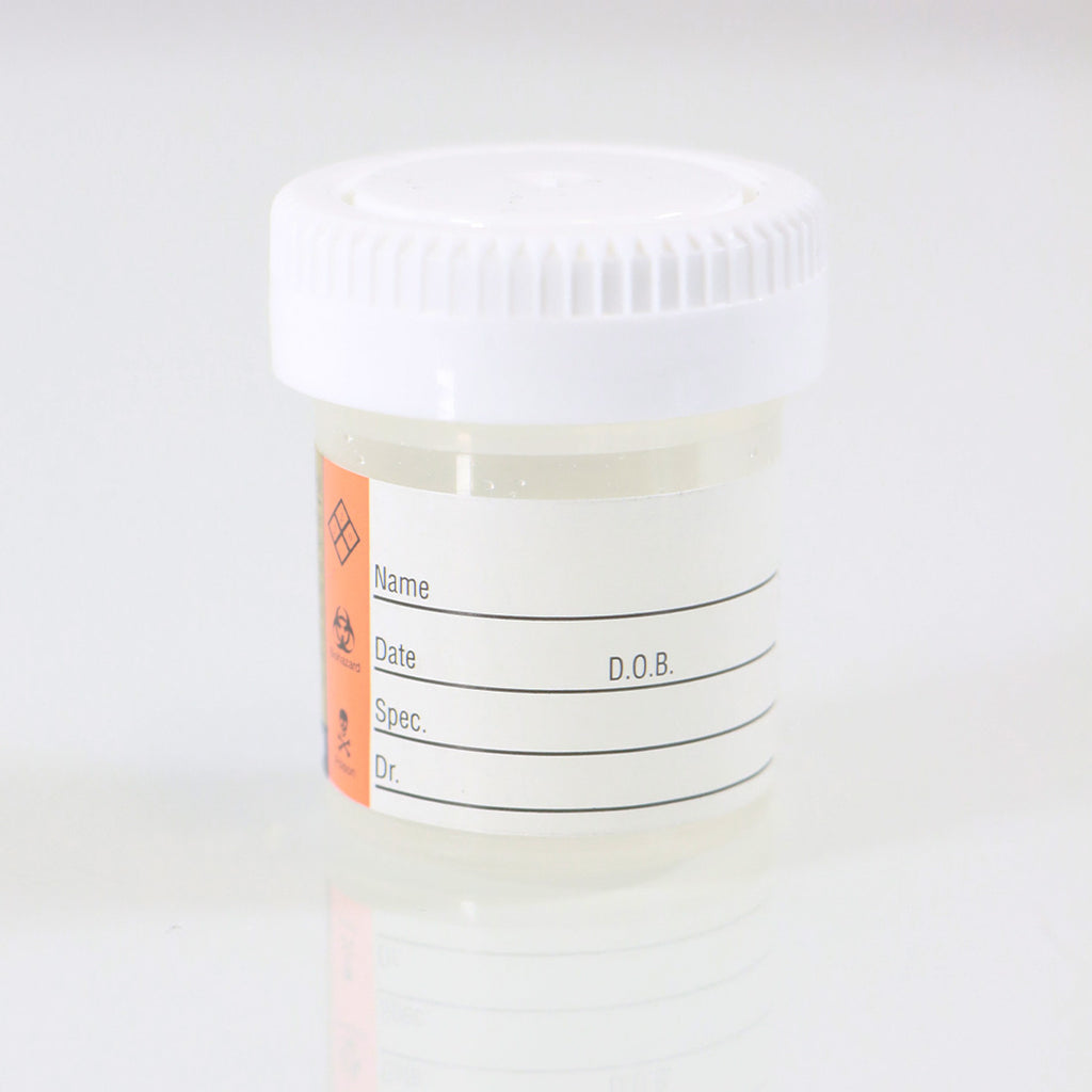 StatLab Specimen Transport Containers 24 x 20ml 24pk Solution Filled