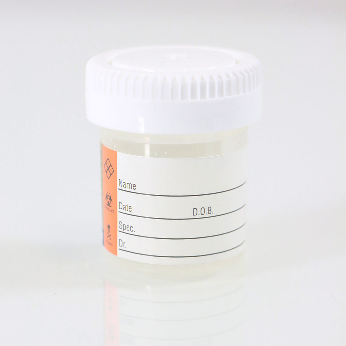 StatLab Specimen Transport Containers 24 x 20ml 24pk Solution Filled
