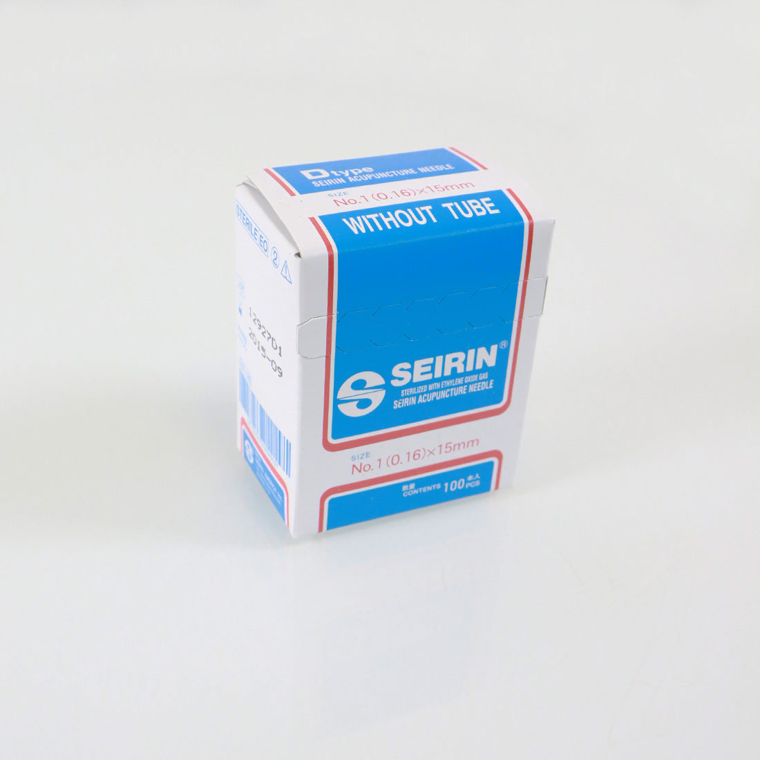 Seirin Type D Acupuncture Needles .16x15mm Expired 2015 (x900pcs)