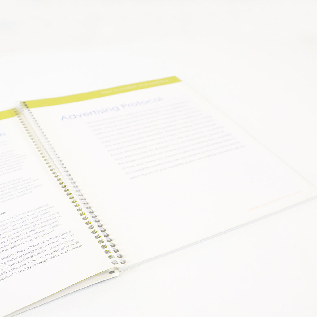 Cynosure Aesthetic Laser Business IPL Practice Business & Marketing Manual