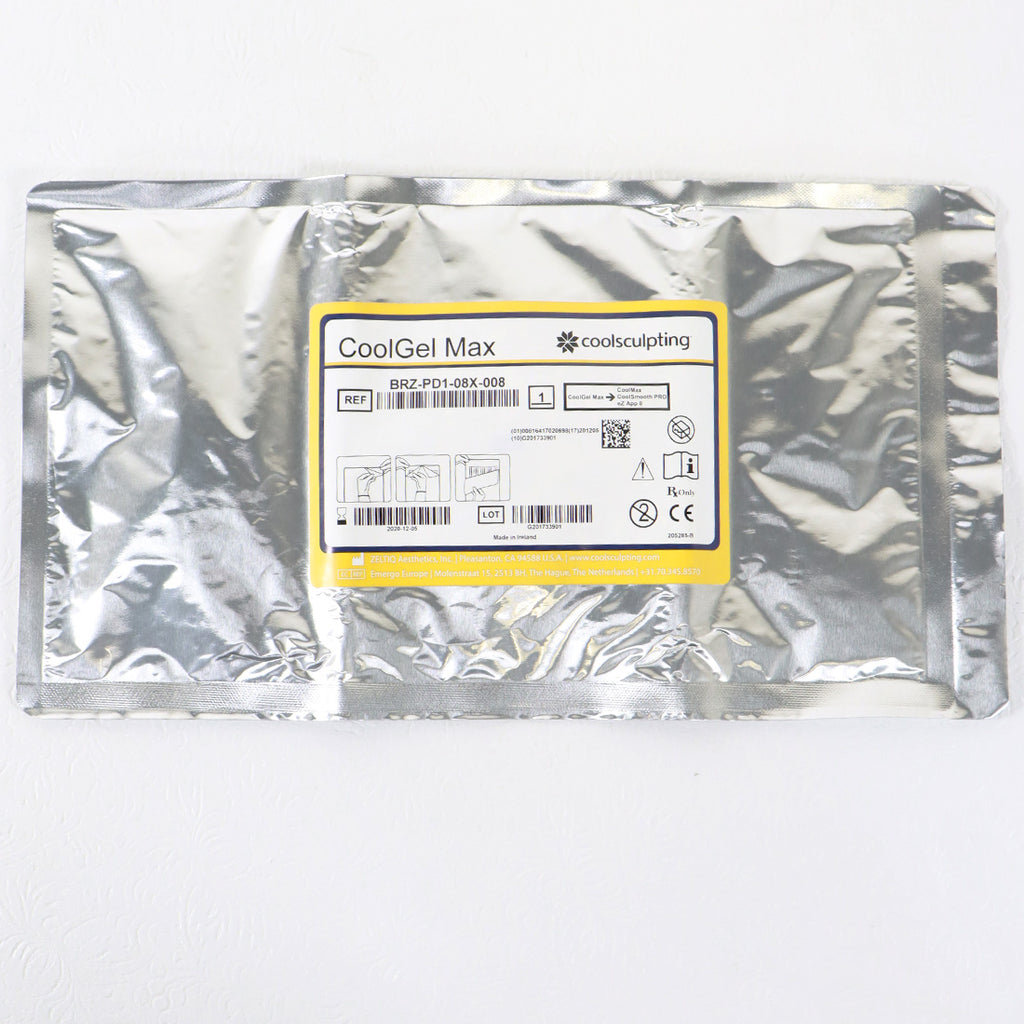 ZELTIQ CoolGel MAX GelPads BRZ-PD1-08X-008 Coolsculpting x8 PC Exp:12/05/2020