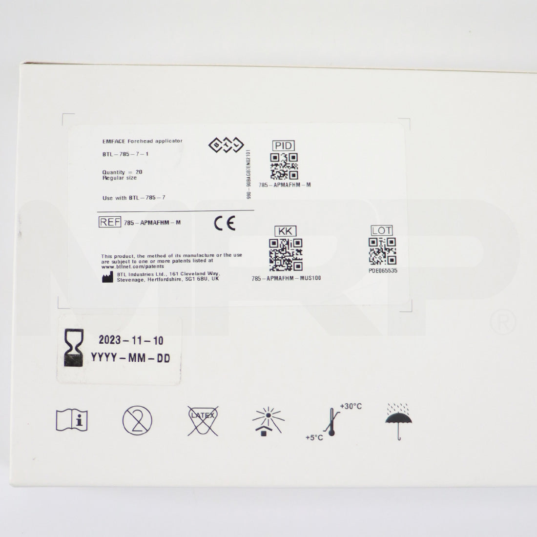 BTL EMFace Replacement Forehead Pads 785-APMAFHM-M (10-Pack)
