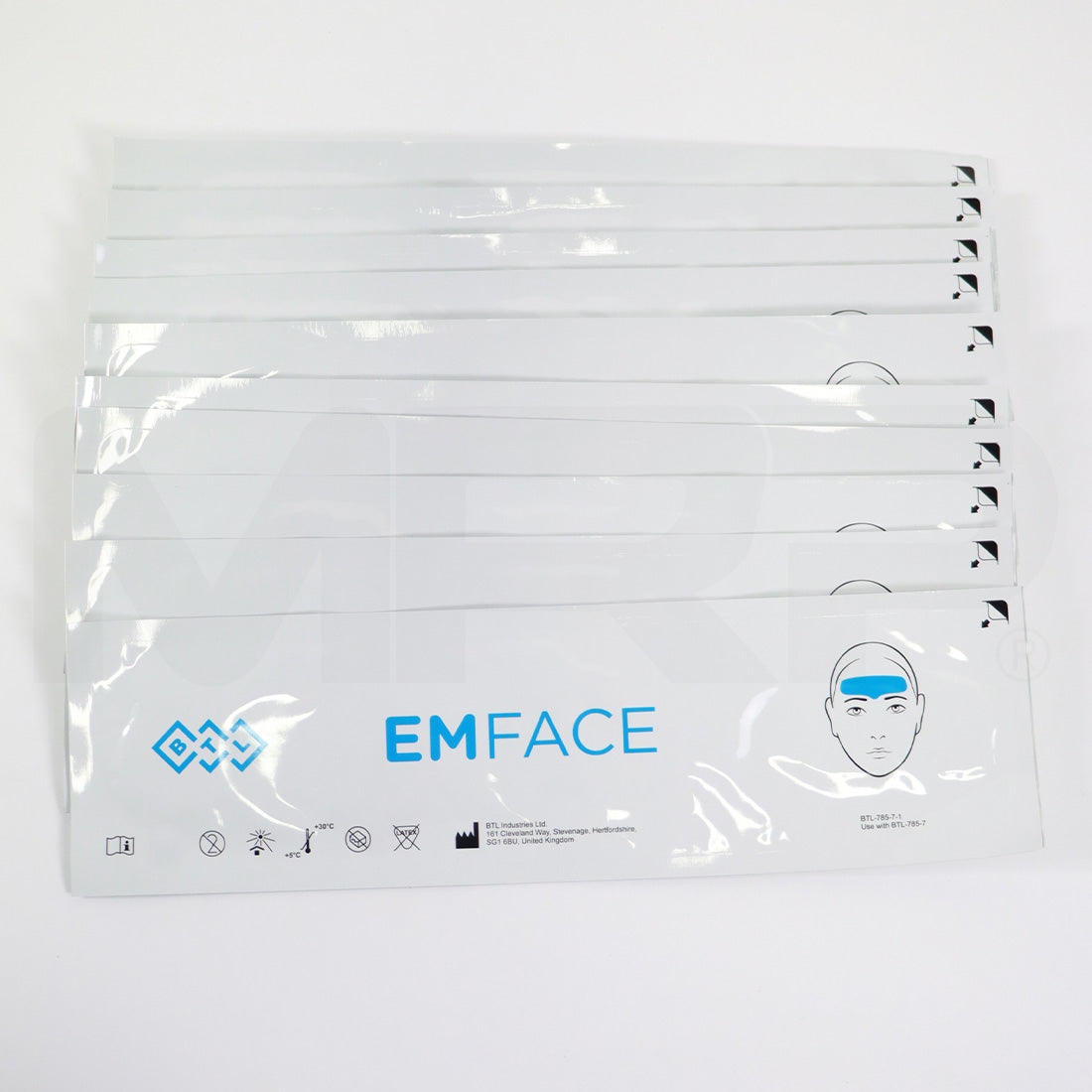 BTL EMFace Replacement Forehead Pads 785-APMAFHM-M (10-Pack)
