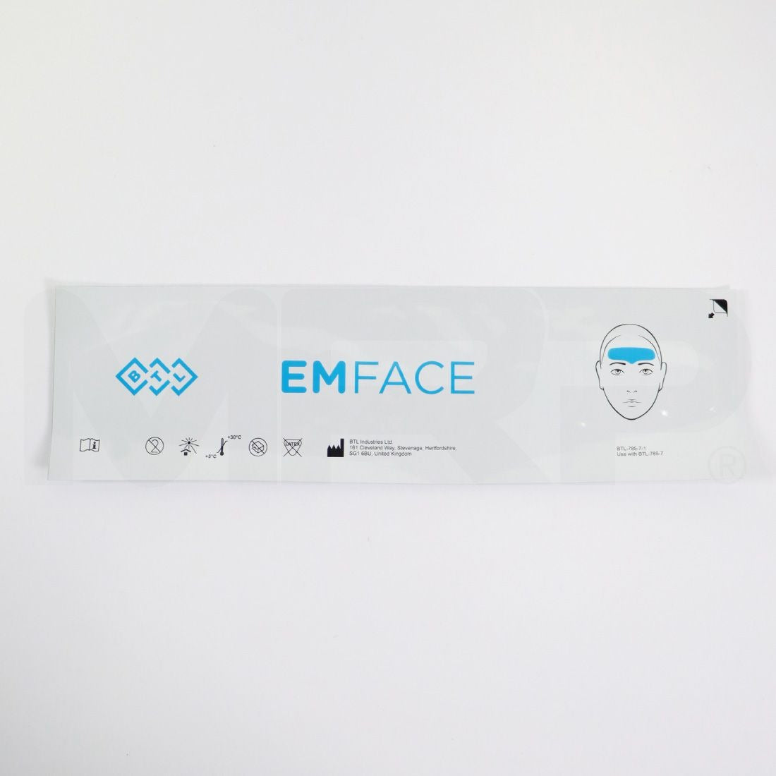 BTL EMFace Replacement Forehead Pads 785-APMAFHM-M 25 Pack