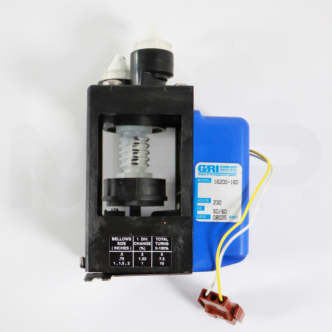 Candela VBeam Gorman Rupp Pump & Motor 16200-160