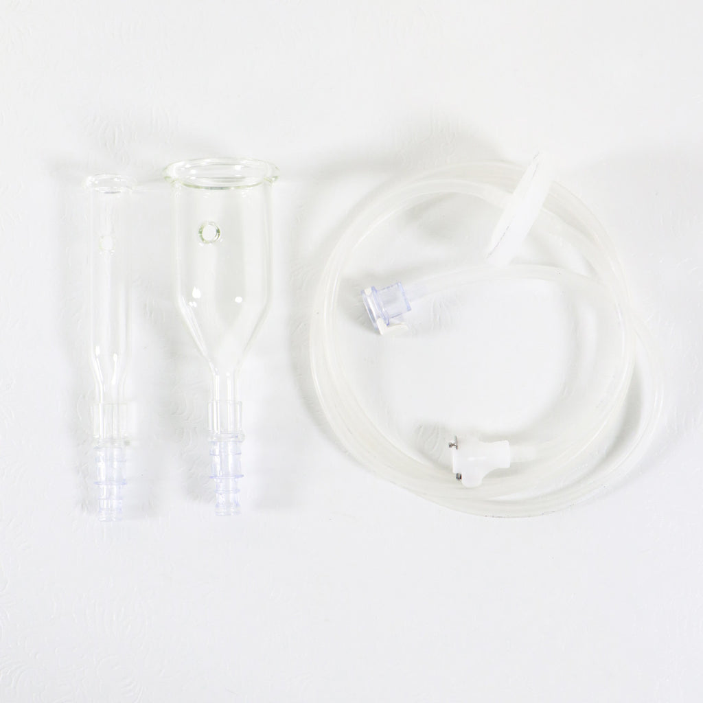 Edge Hydrafacial Lymphatic Drainage Suction Cup Body Face w/ Inlet Tubing Kit